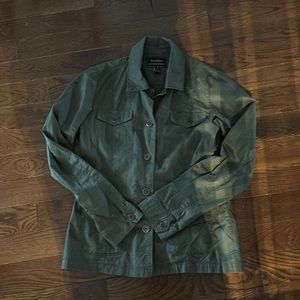Green Safari Jacket - Steve and Barry's - Size S